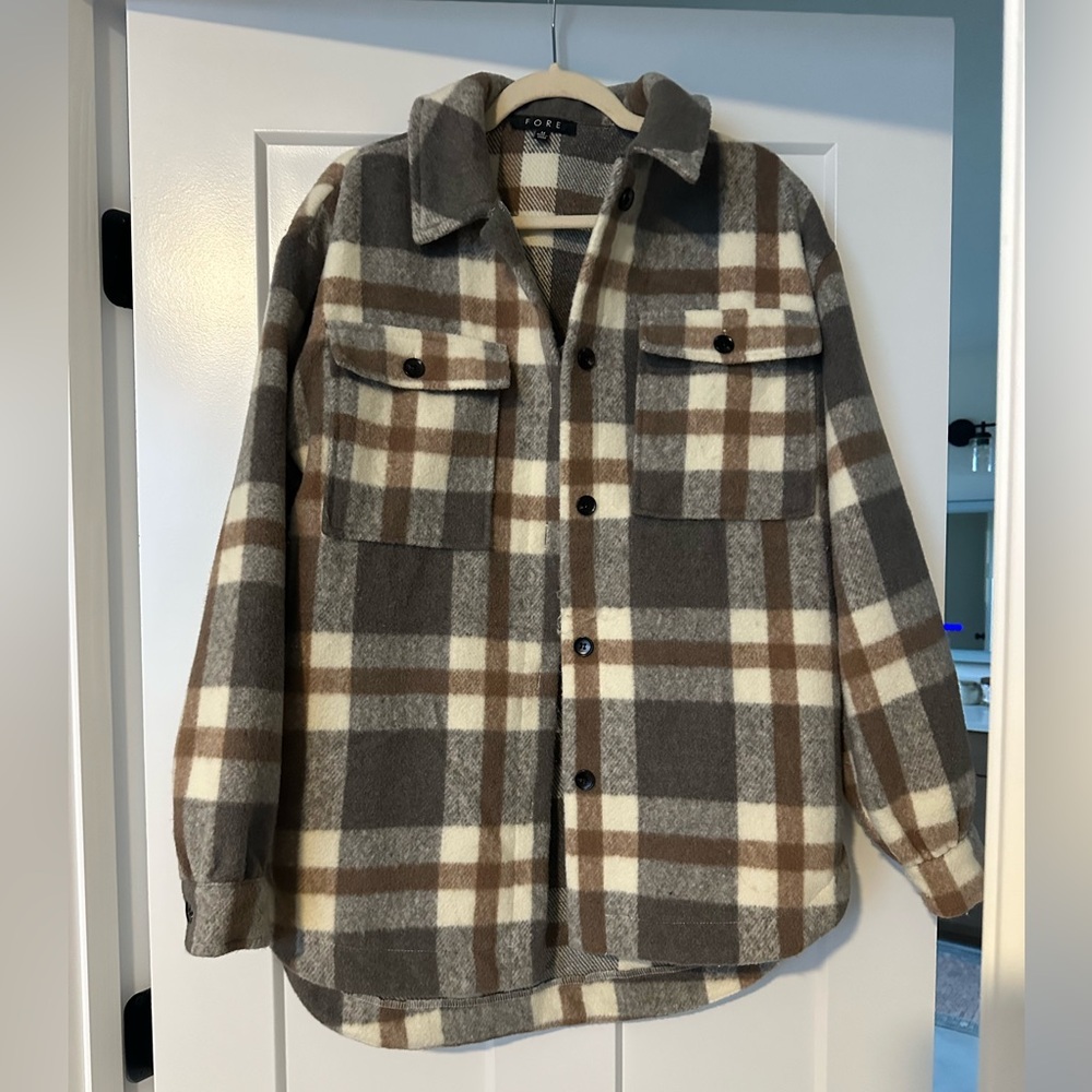 Dry Goods Oversized Shacket